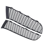 2X Front Bumper Fog Lamp Grille for BMW 740i 740Li 750i (2009–2015)