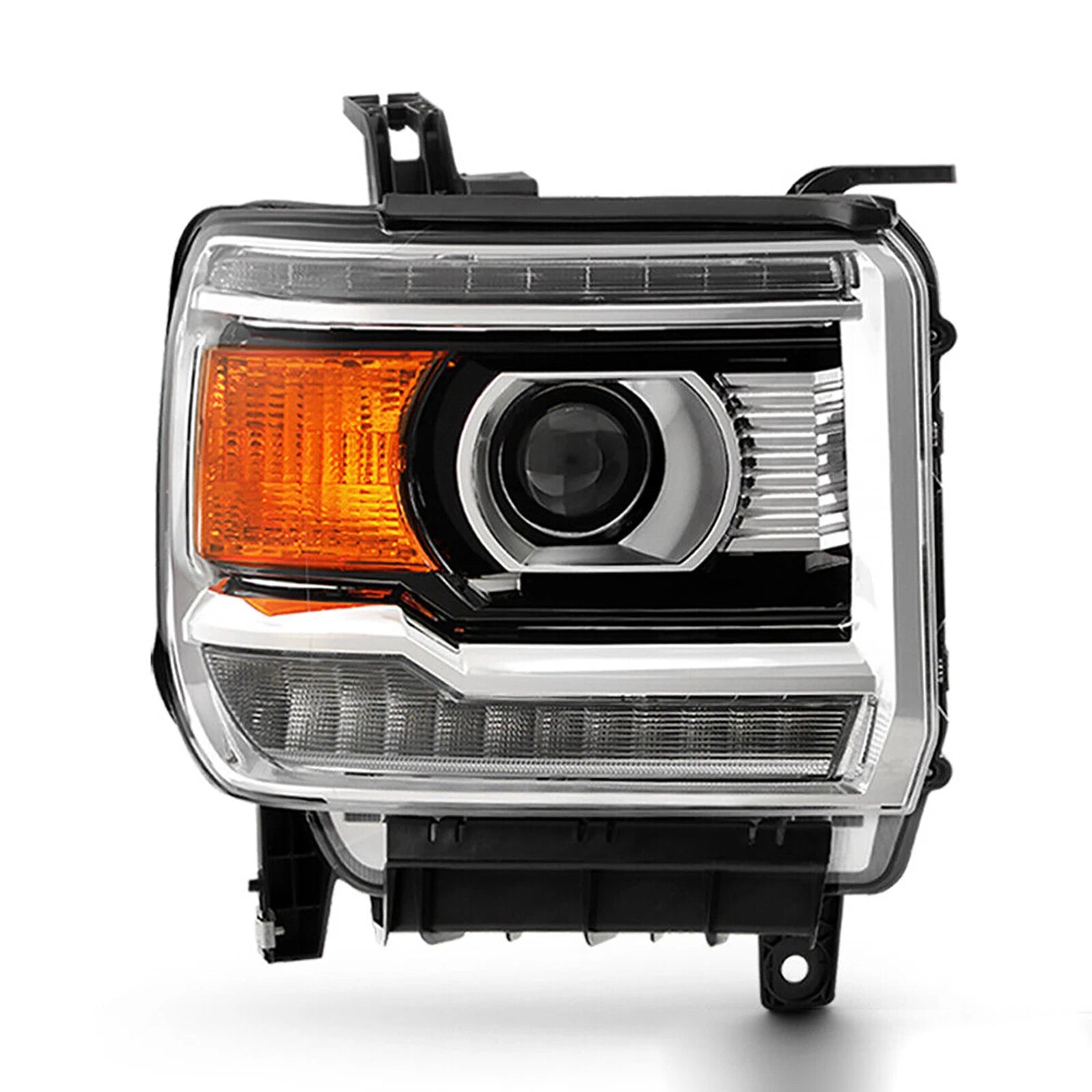 HID Projector Headlight with LED DRL for GMC Sierra 2500HD (2016–2019)