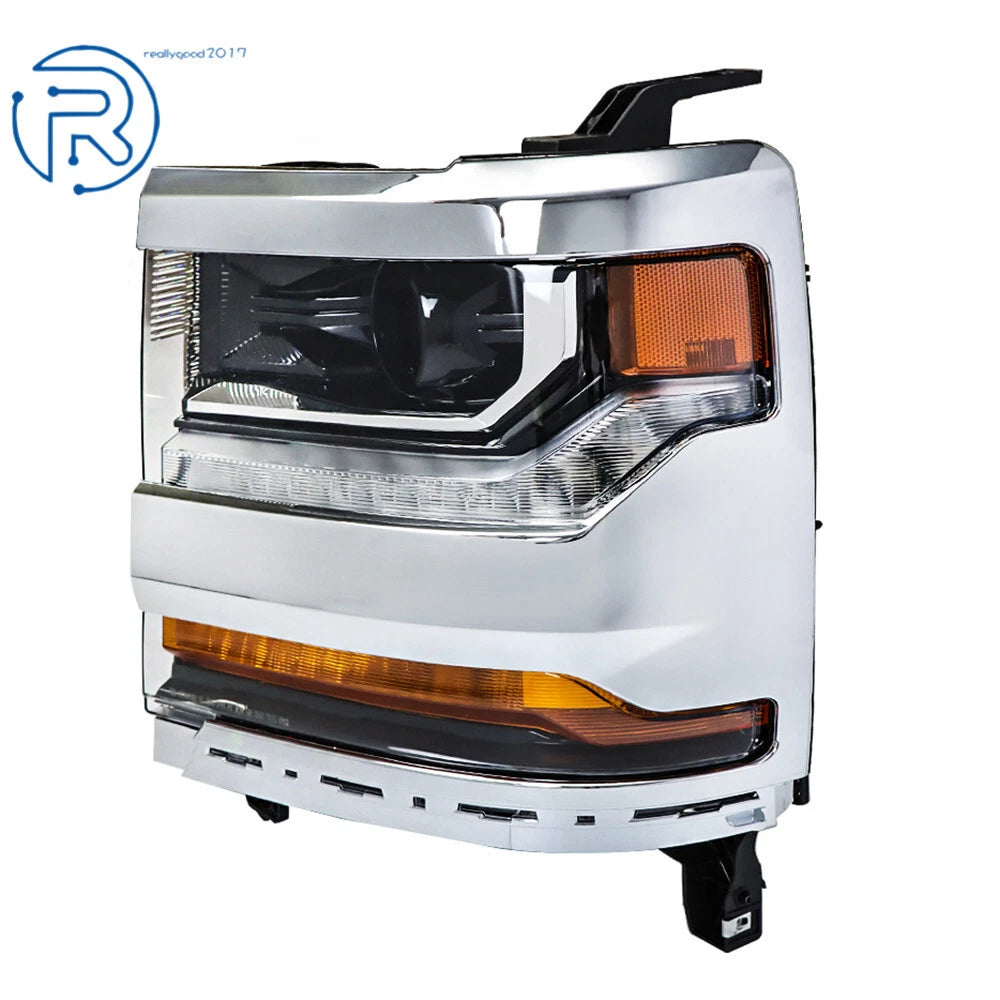 LH Headlight Replacement for Chevy Silverado 1500 (2016–2018) HID/Xenon