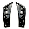Front Wheel Air Vent Hood Fender Cover Trim for Benz GLC-Class (2020–2023) Gloss Black