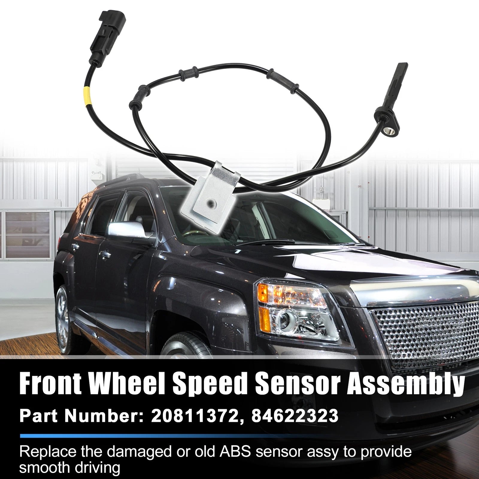 Front Left ABS Wheel Speed Sensor for Chevy Equinox, GMC Terrain (NO.20811372)