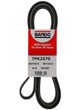 Bando 7PK2570 Serpentine Belt for Dodge Ram 1500 2500 3500 (2002–2010)