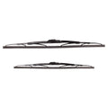 2X Valeo Traditional Titanium Windshield Wiper Blades for