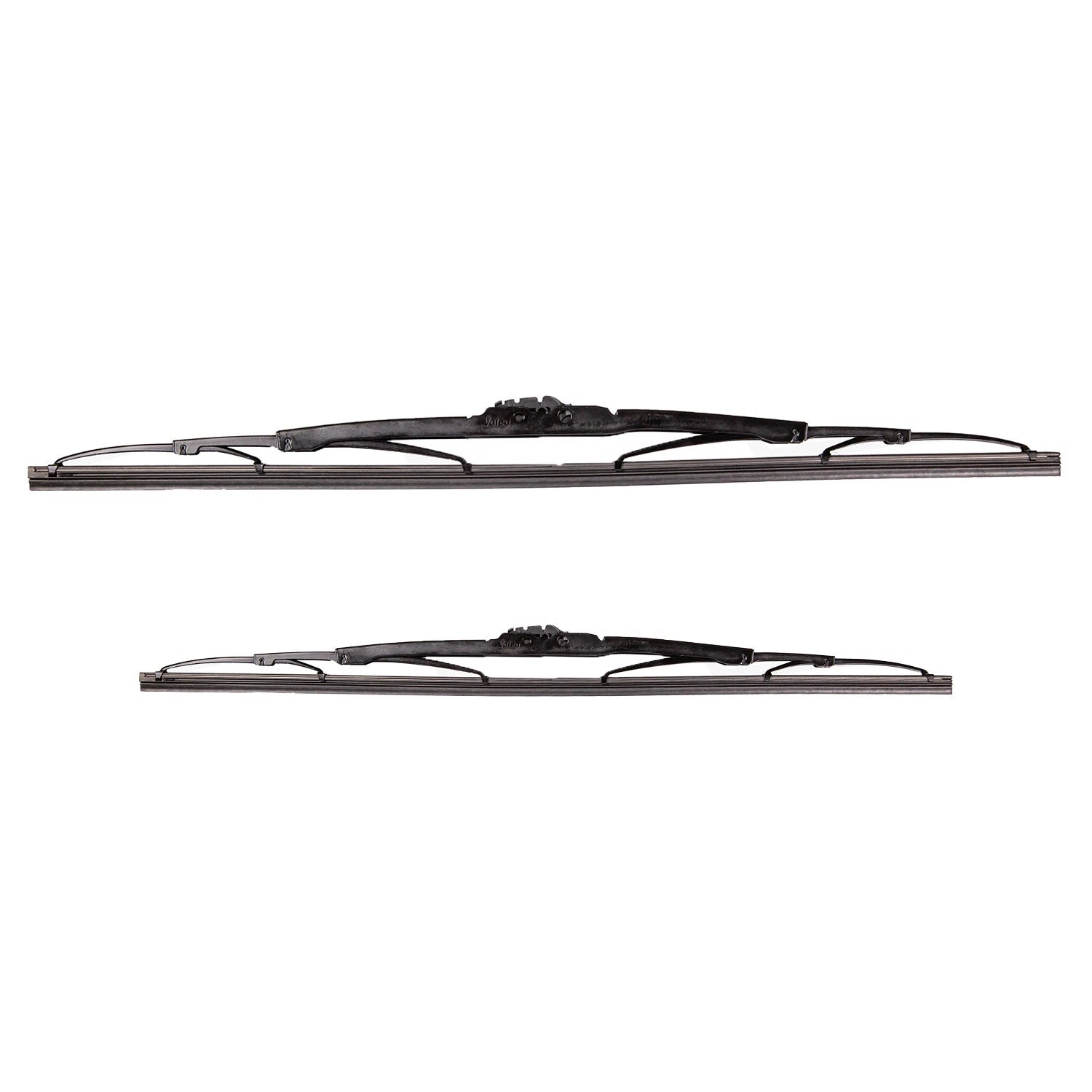 2X Valeo Traditional Titanium Windshield Wiper Blades for