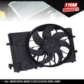 Radiator Cooling Fan Assembly for Mercedes-Benz C350 CLK350 (2006–2009)