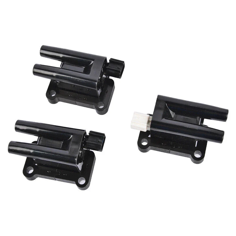 3 x Ignition Coil Pack & Lead Kit for Mitsubishi Pajero Challenger Triton (2000-2015)