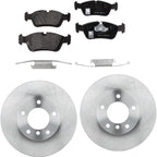 Brake Disc Rotors and Pads Kit for BMW 3 Series E36 Z3 318i (1992–1994)
