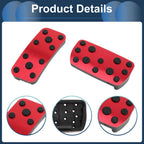 2X Automatic Foot Accelerator Pedal Covers for Subaru Forester (2006–2018) Red