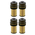 Set of 4 Wix 57312 Engine Oil Filters for (Cartridge)