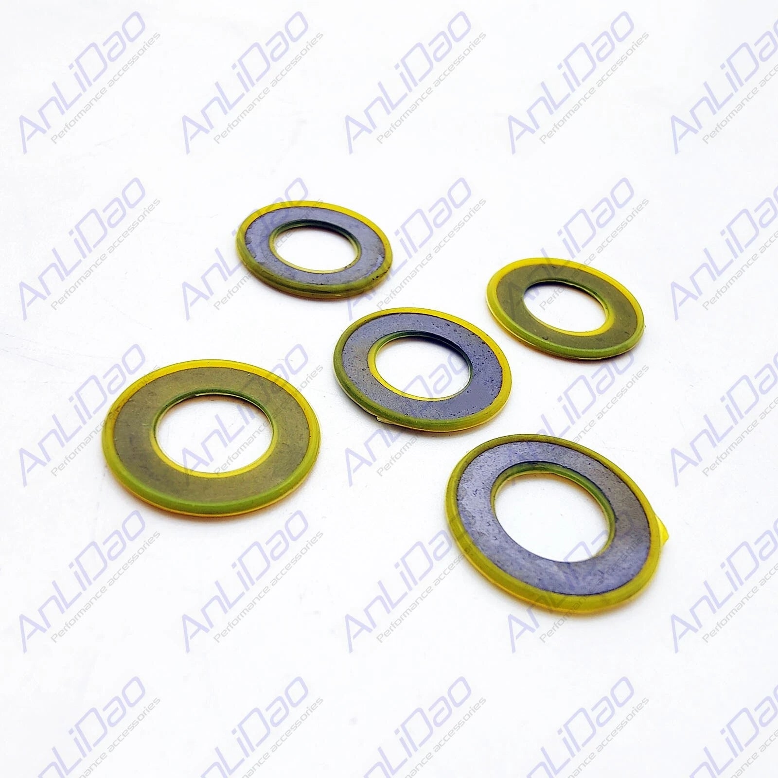 5Pcs Oil Drain Plug Gasket for Mercury Mariner 135HP-400HP (555-24, 26-888593)