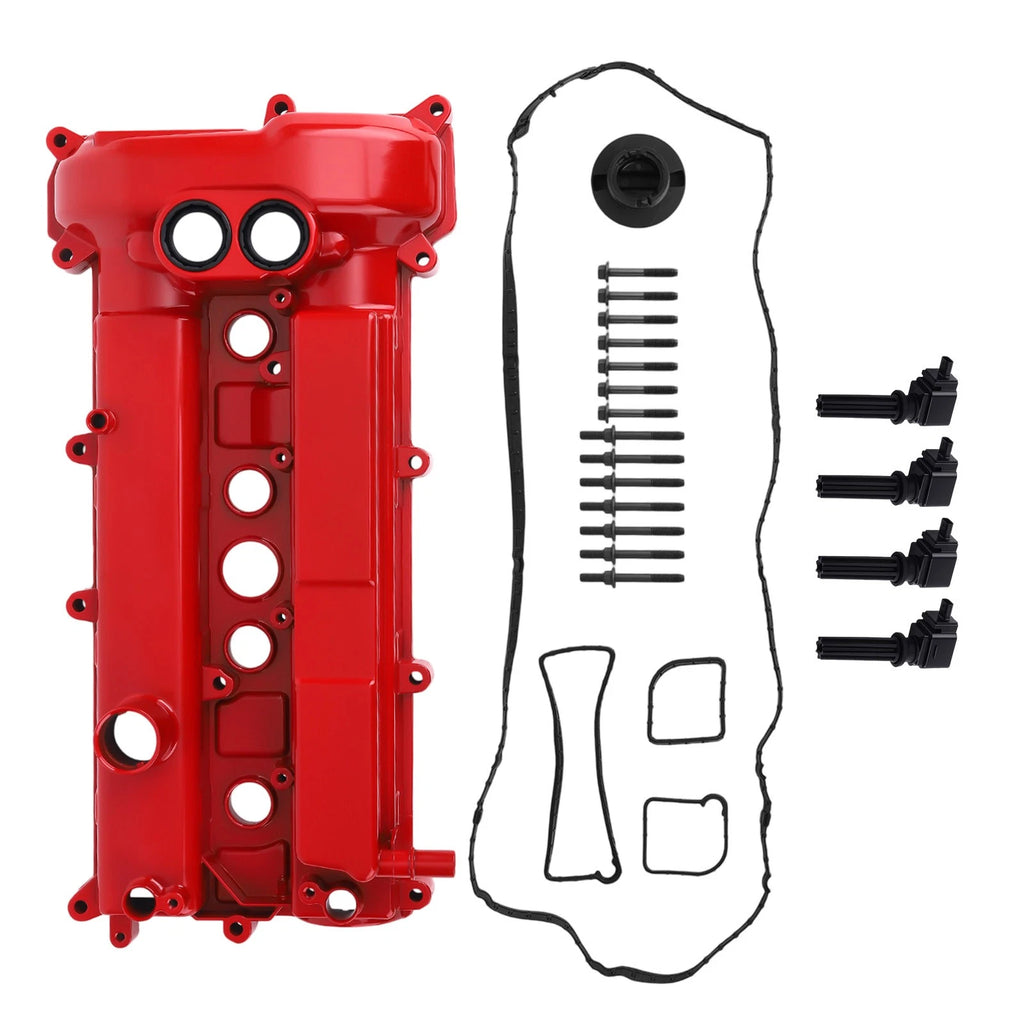 Aluminum Valve Cover + Coils for Ford Fusion Escape Focus (2012–2020)