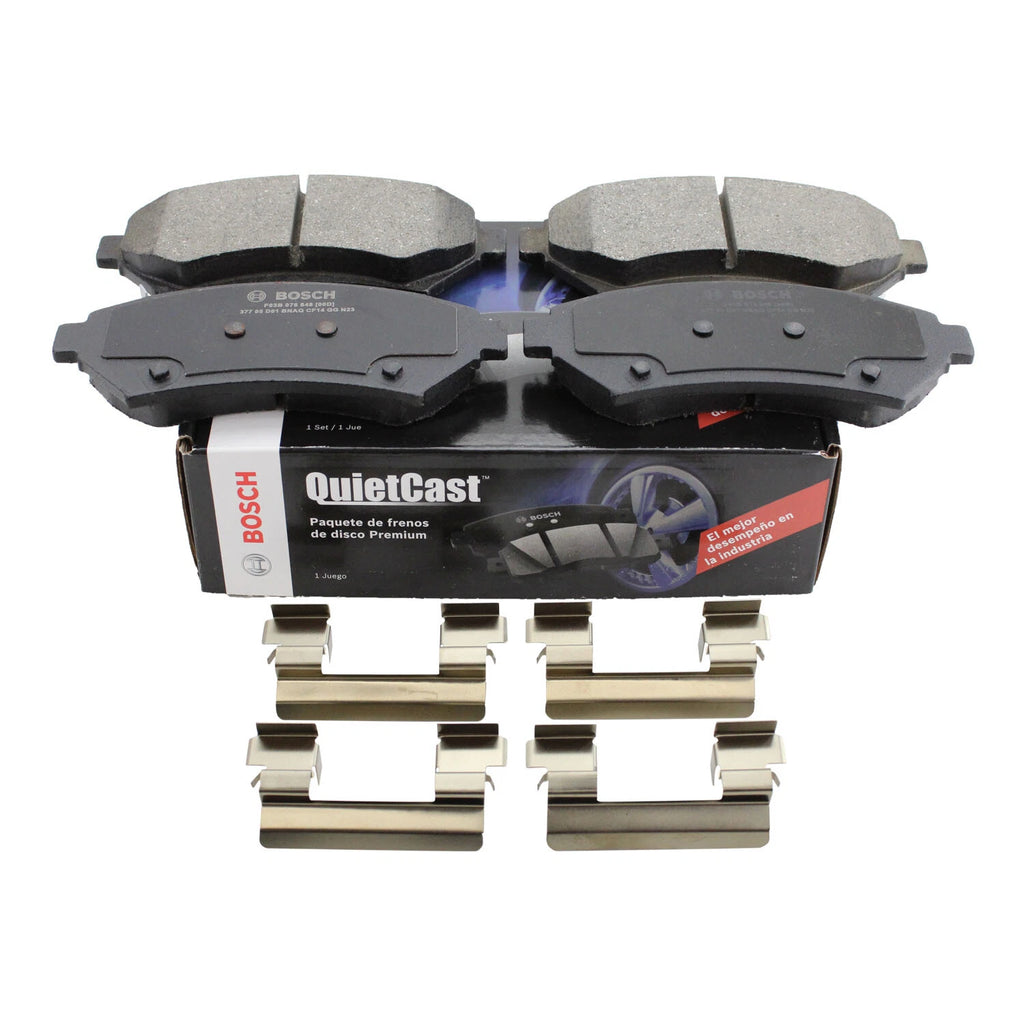 Bosch QuietCast Ceramic Brake Pads for Buick Chevrolet Oldsmobile Pontiac (2000–2023)