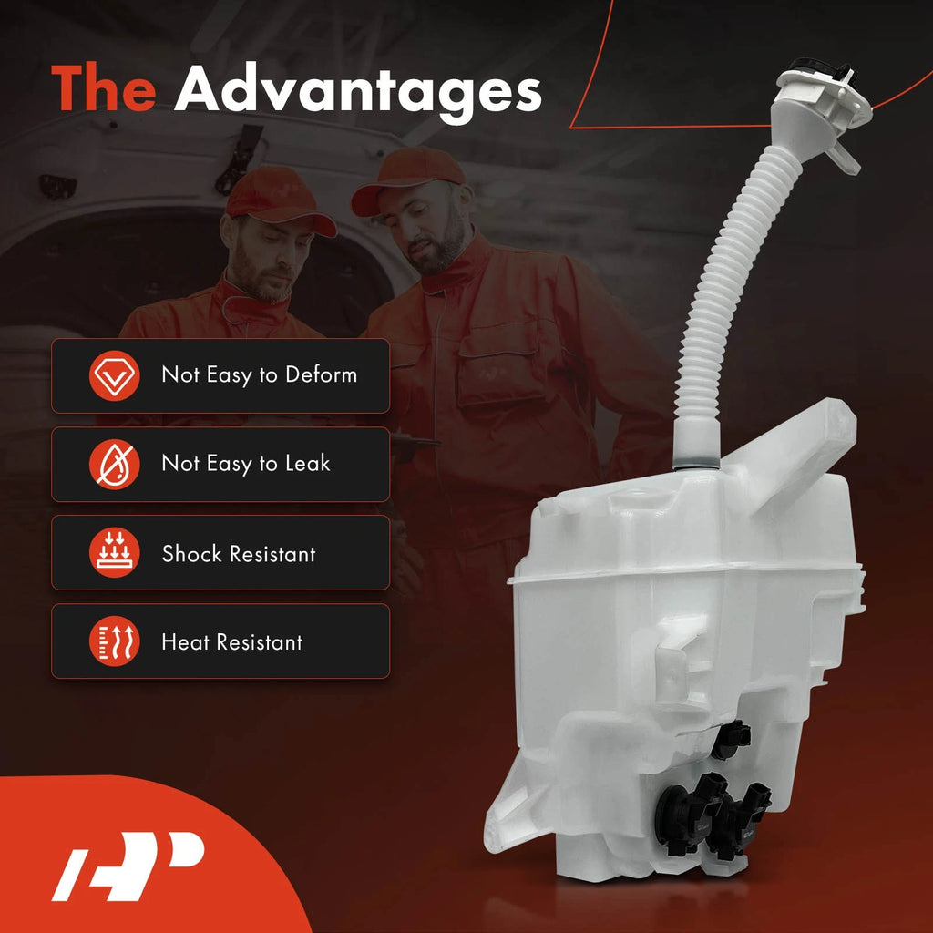 Windshield Washer Reservoir with Pump and Cap for Toyota RAV4 (2006–2008)