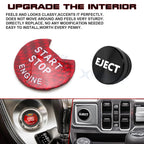 Carbon Fiber Engine Start Button Trim for Nissan Infiniti Q50 (2014-2015)