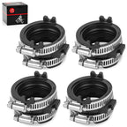 Set of 4 Carburetor Intake Manifold Boots for Honda ST1100 (1991–2003) 16211-MT3-000