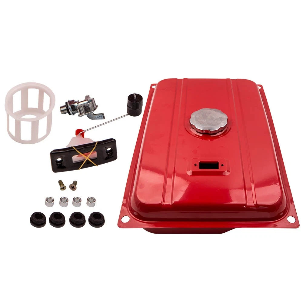 5 Gallon Fuel Tank for Generator w/ Cap, Gauge, Filter, Petcock