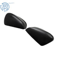 Set of 2 Plastic Gloss Black Side Mirror Covers for Honda Accord (2008–2012)