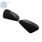 Set of 2 Plastic Gloss Black Side Mirror Covers for Honda Accord (2008–2012)