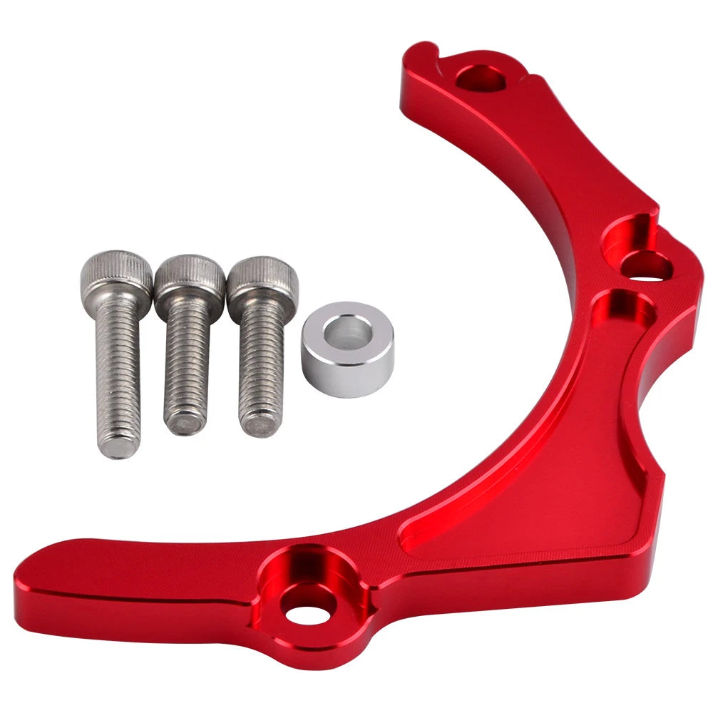 Aluminum Case Saver Chain Guide Guard for Honda TRX 450R TRX450ER (2006–2014) Red