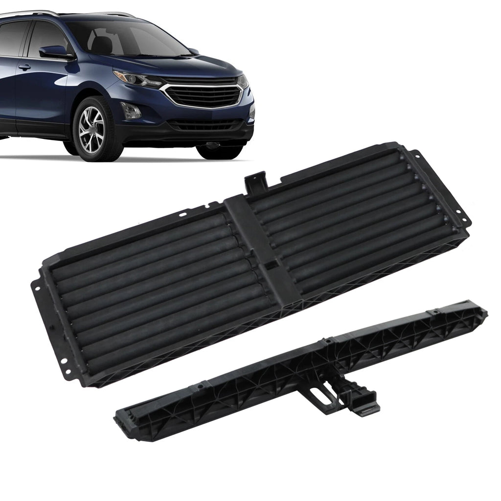 2Pack Black Upper & Lower Grille Shutter for Chevy Equinox Terrain (2018–2020)