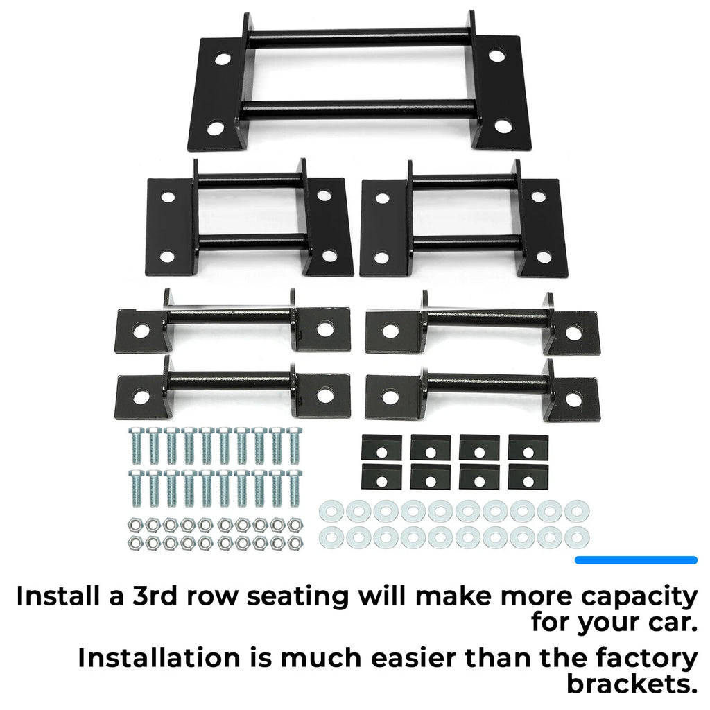 3rd Row Seat Brackets Kit for Chevrolet Tahoe Yukon (2000–2014)
