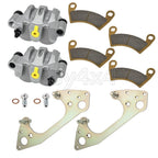 Front Brake Calipers & Pads for Polaris Ranger 500 570 700 800 900 1000 (2015–2023)