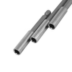 Magnetic Extension Bit Holder Set of 3 (75/100/150mm) 1/4" Hex