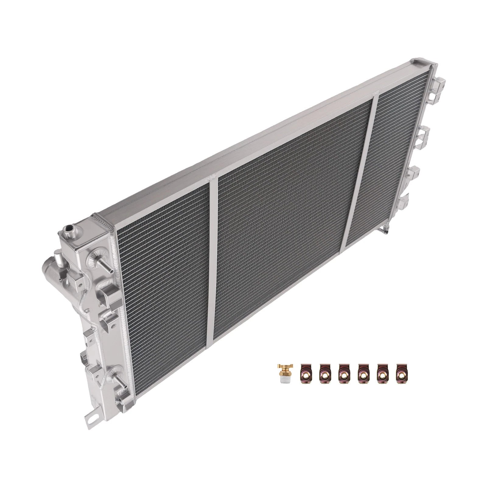 3-Row Aluminum Radiator for Ford F-150 2.7L 3.3L 3.5L 5.0L (2015–2020) DPI13510