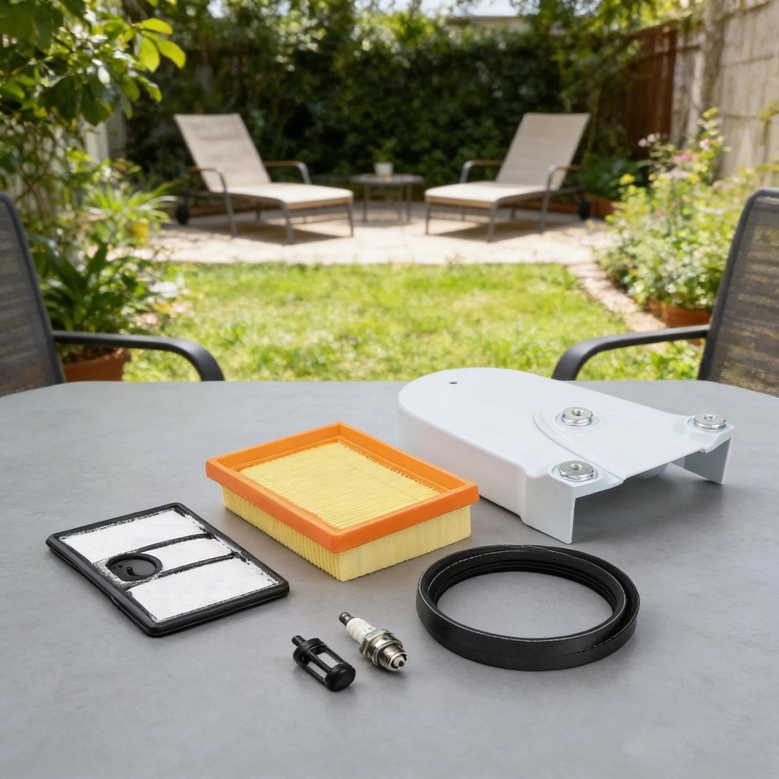 Front Belt Guard and Spark Kit for TS800 Concrete Cut Off Saw