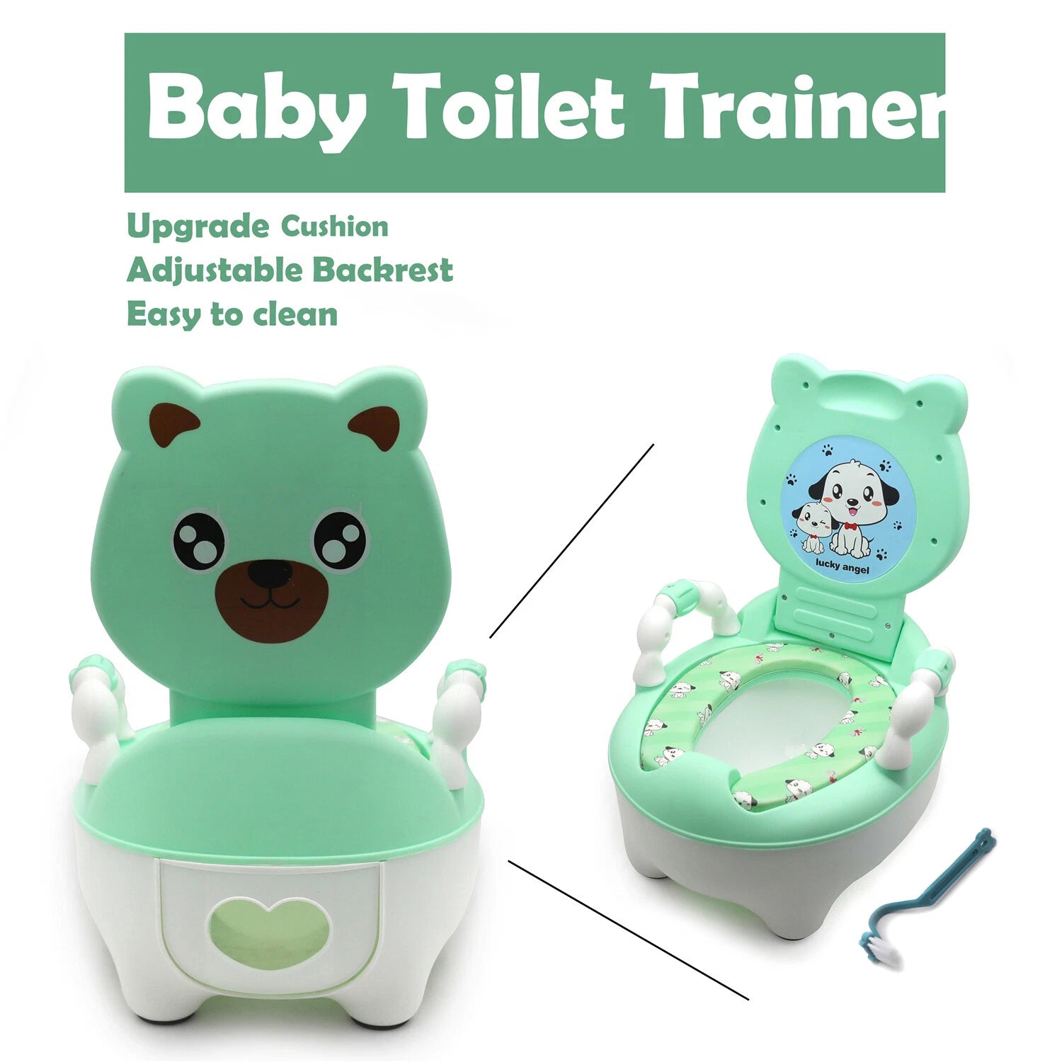 Potty Training Seat for Kids Baby Toilet Seat (Portable, Lovely Design)