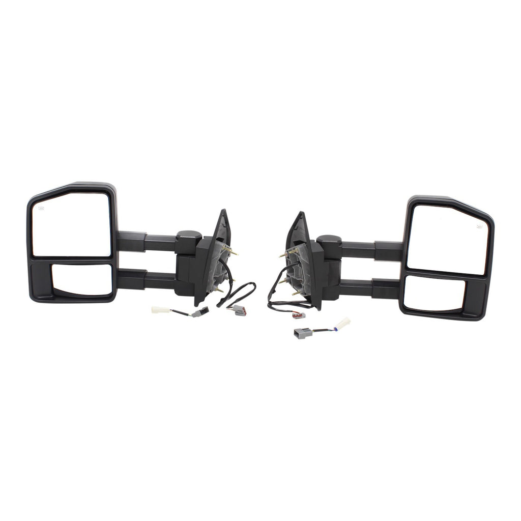 Set of 2 Heated Towing Mirrors for Ford F450 F550