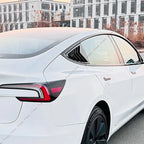 Rear Window Louver Shutter Cover Trim for Tesla Model 3