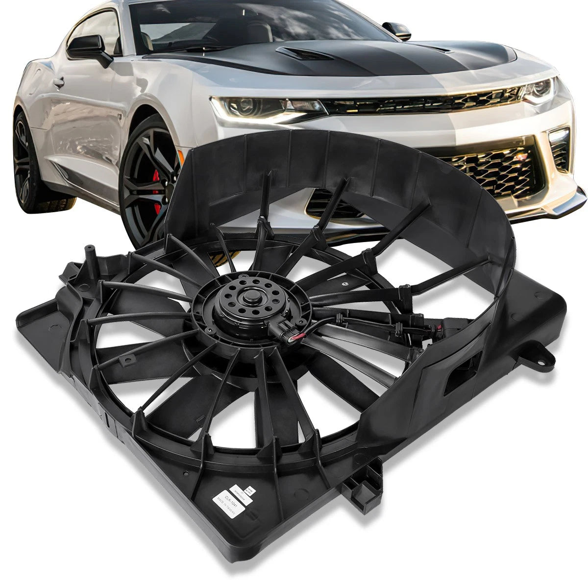 Radiator Cooling Fan Shroud Assembly for Jeep Liberty (2008–2012) CH3115159