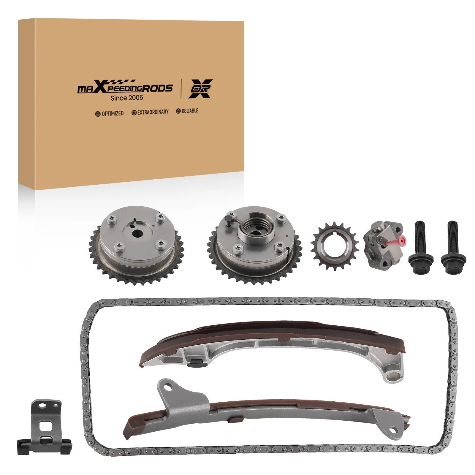 Timing Chain Kit VVT for Toyota RAV4 Highlander Sienna Venza Camry (2006–2020)