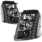 LED DRL Projector Headlights for Cadillac Escalade ESV EXT (2007–2014)