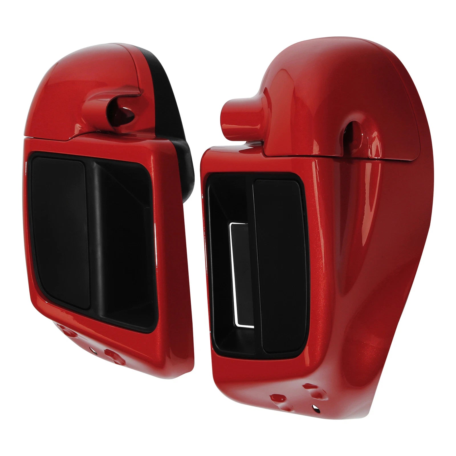 Lower Vented Fairings for Harley Davidson Touring Glide (2014–2024) Wicked Red