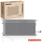 AC condenser with receiver drier for Chevrolet Silverado 1500 Suburban (2007–2013)