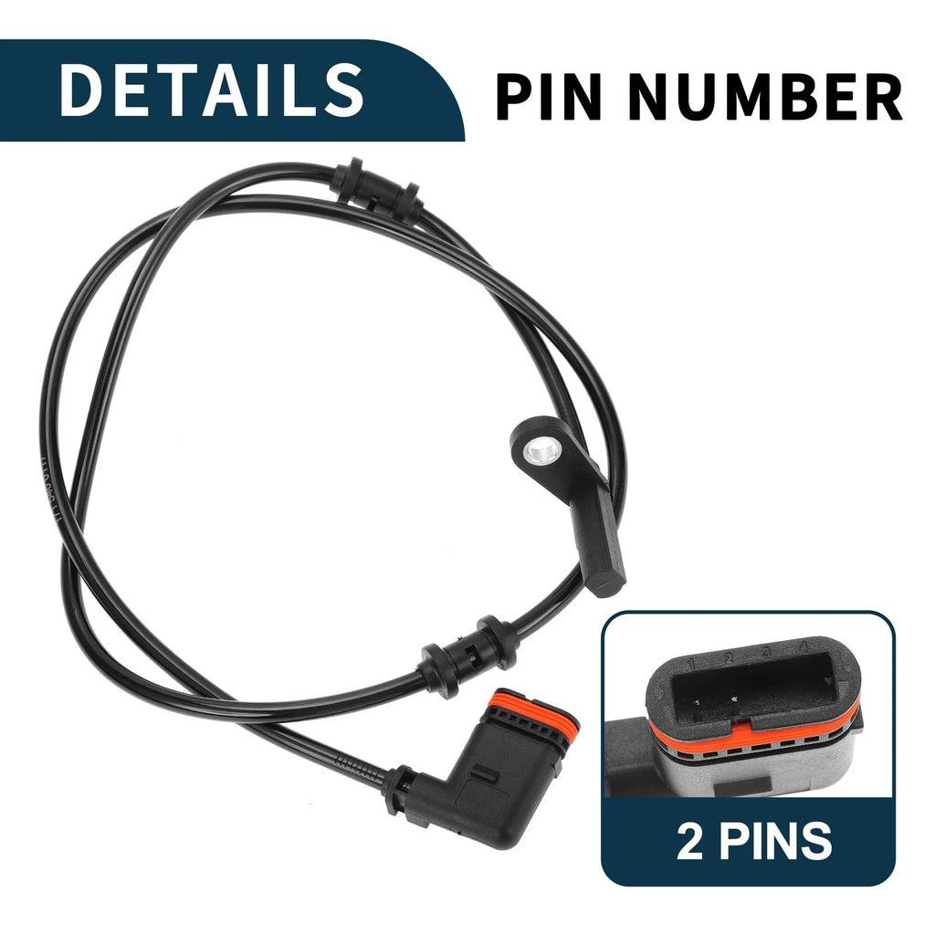Rear Left ABS Wheel Speed Sensor for Mercedes-Benz SLK280 (2007–2008) No.A1715400117