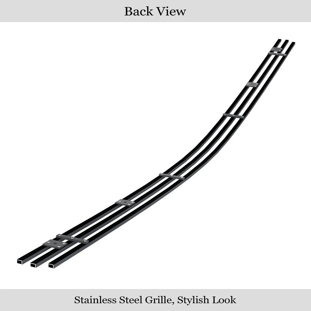 Black Lower Bumper Billet Grille Insert for Cadillac CTS (2003-2007)