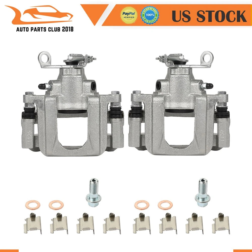Brake Calipers w/ Bracket Pair for Dodge Journey (2009–2012)