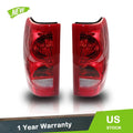 Taillights Pair for Chevy Silverado 1500 2500 3500 (2003–2006) Red