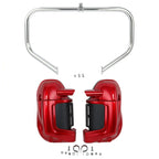 Lower Vented Fairings Engine Guard Crash Bar for Harley Road Glide (2009–2013)