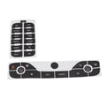 Radio + AC Button Repair Sticker for Ford SMax (2011)