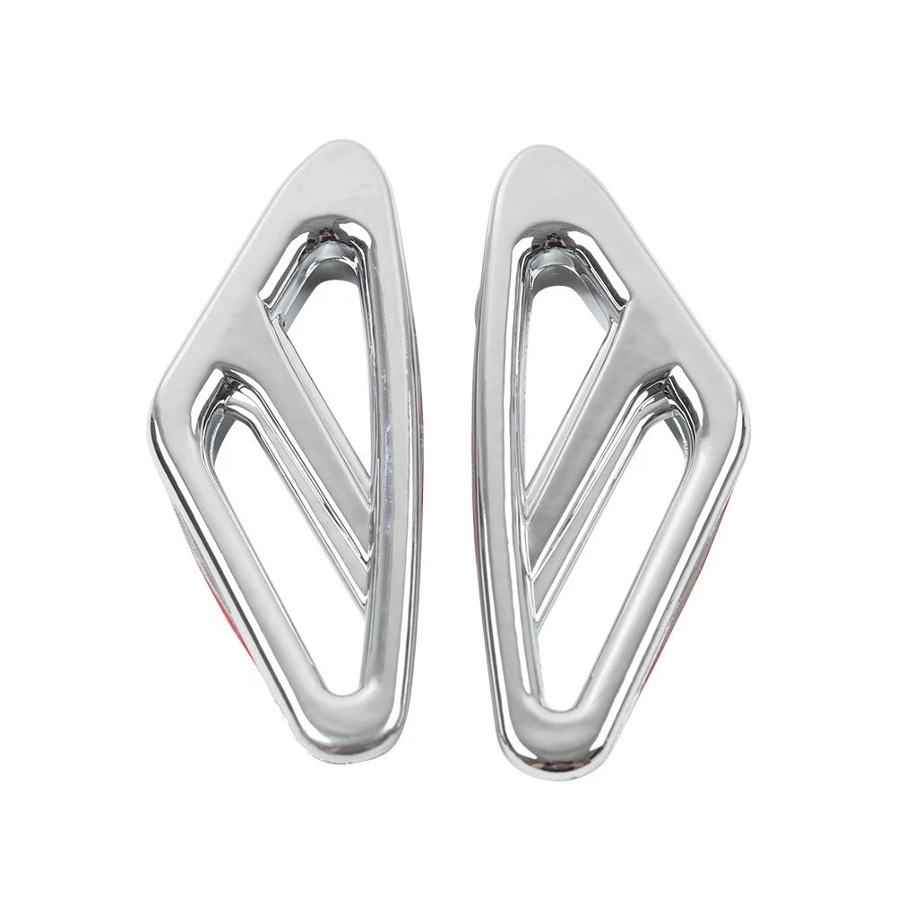 Chrome Front Mugguard Filler Accents for Honda GL1800 Goldwing (2001–2017)