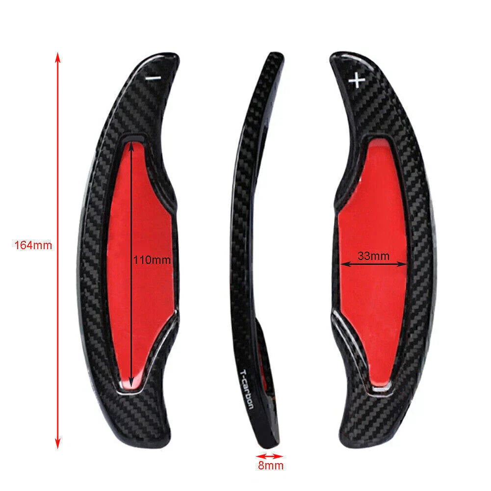 Carbon Steering Wheel Shift Paddle Extensions for Cadillac ATS ATS-L (2013-2019)