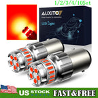 Set of 2 LED Tail Stop Brake Turn Signal Bulbs for Various Models
