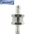 2X 8mm Aluminium Fuel Line One Way Non Return Check Valve for Petrol Diesel
