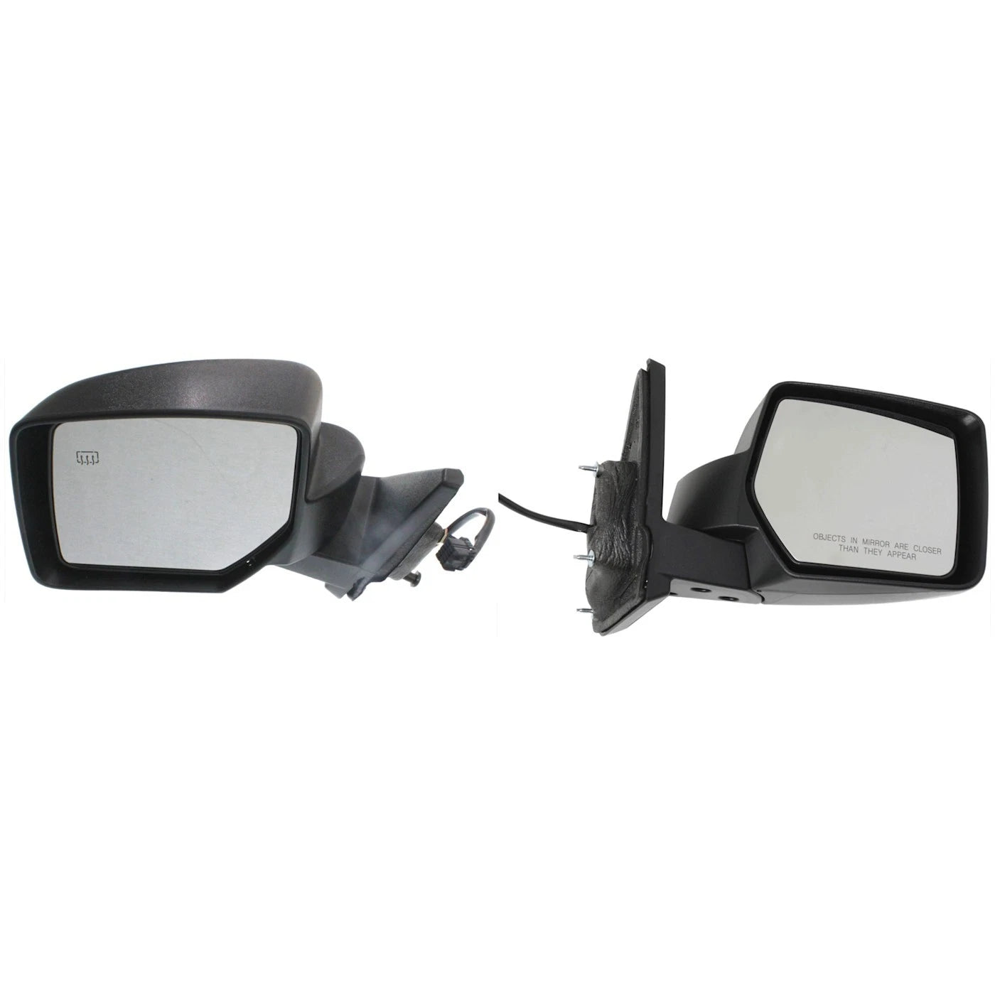Set of 2 Heated Mirrors for Jeep Patriot