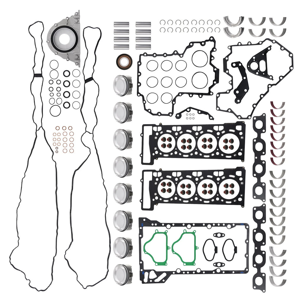 Engine Overhaul Kit for BMW M5 F10 4.4L V8 (2010–2016) - Pistons, Rings, Gasket, Bearings
