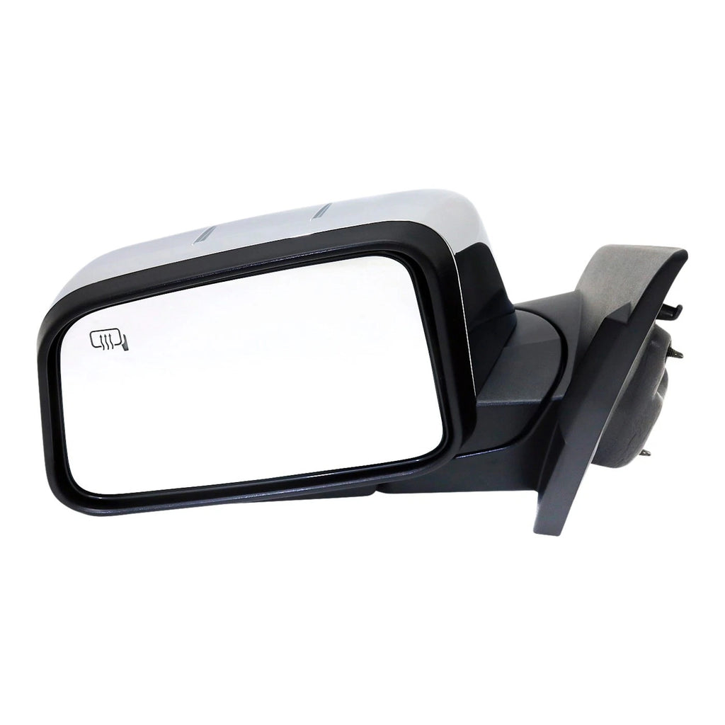 Power Mirror for Lincoln MKX (2007) Left Manual Fold with Memory Chrome